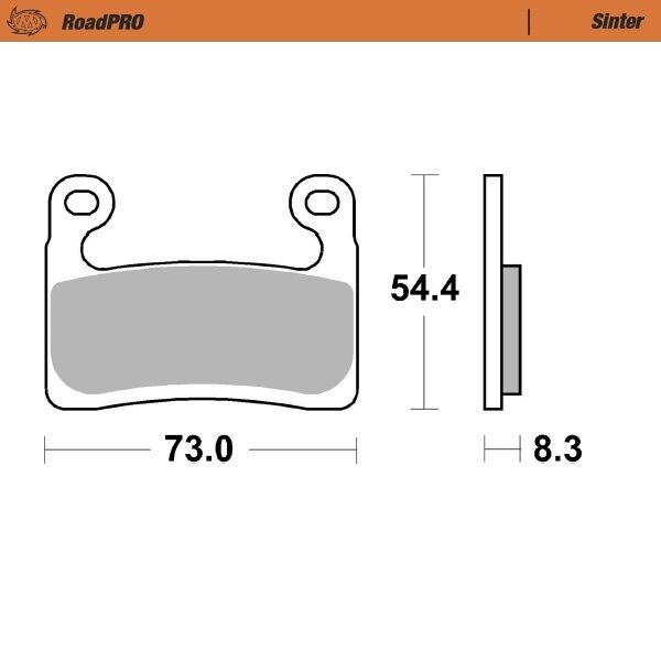 BRAKE PAD SINTER
