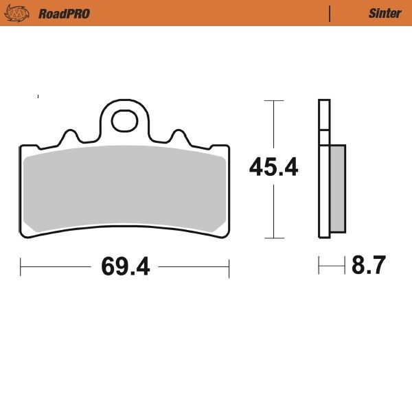 BRAKE PAD SINTER SCOOTER