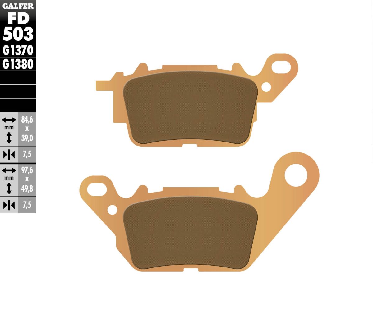 BRAKE PAD SINTER