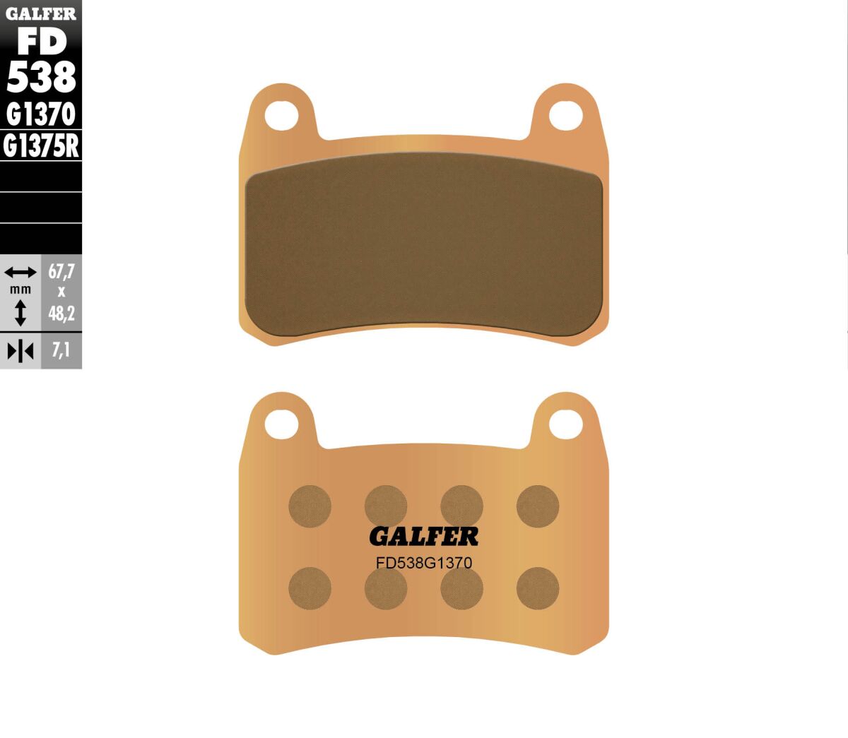 BRAKE PAD SINTER