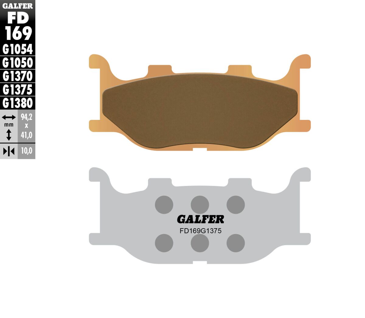 BRAKE PAD SPORT SINTER