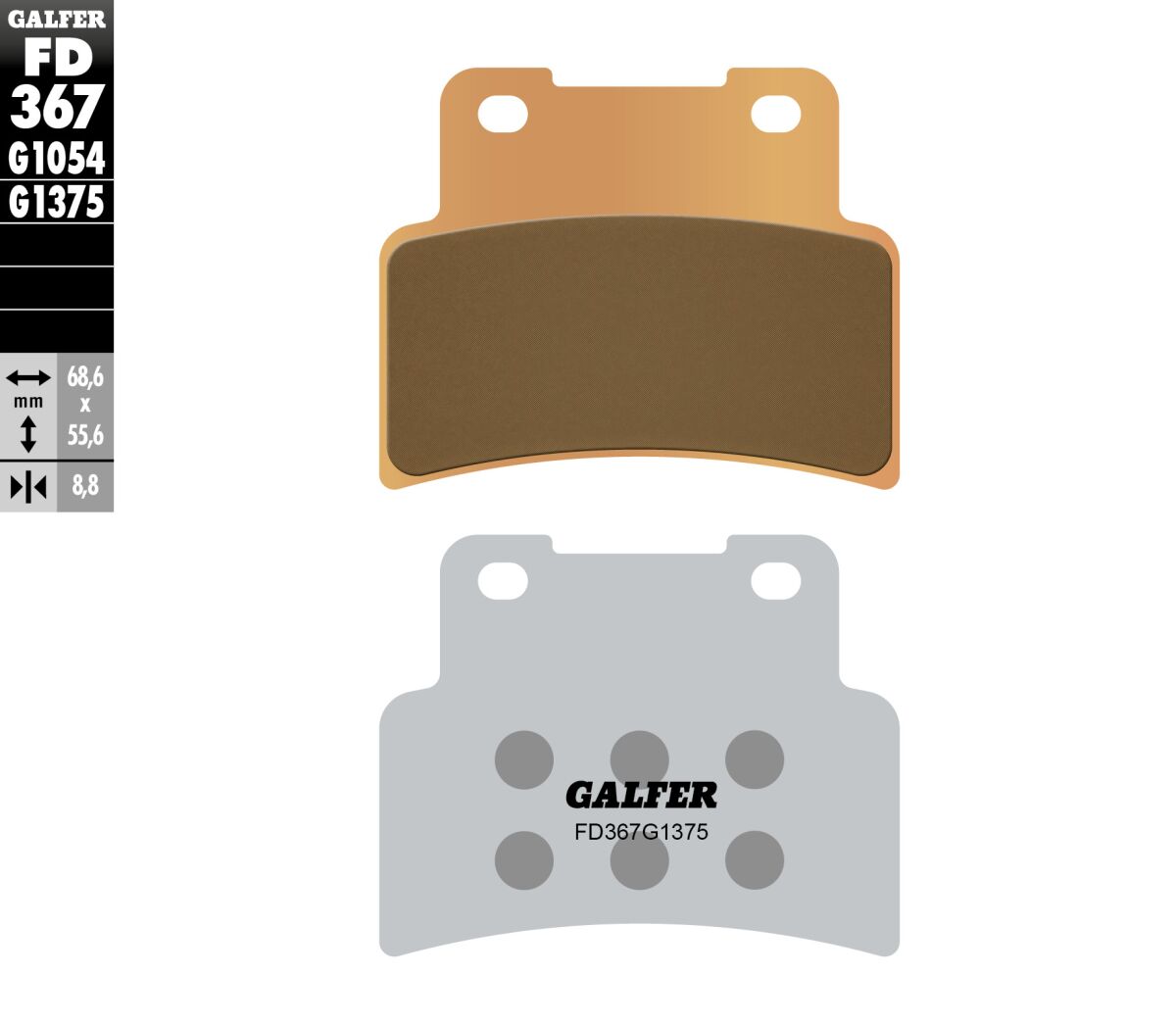 BRAKE PAD SPORT SINTER