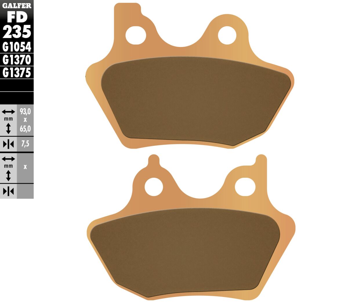 BRAKE PAD SINTER