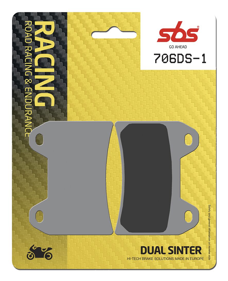 Brake Pads Dual Sinter Road Racing Dynamic Racing Concept Hi-Tech