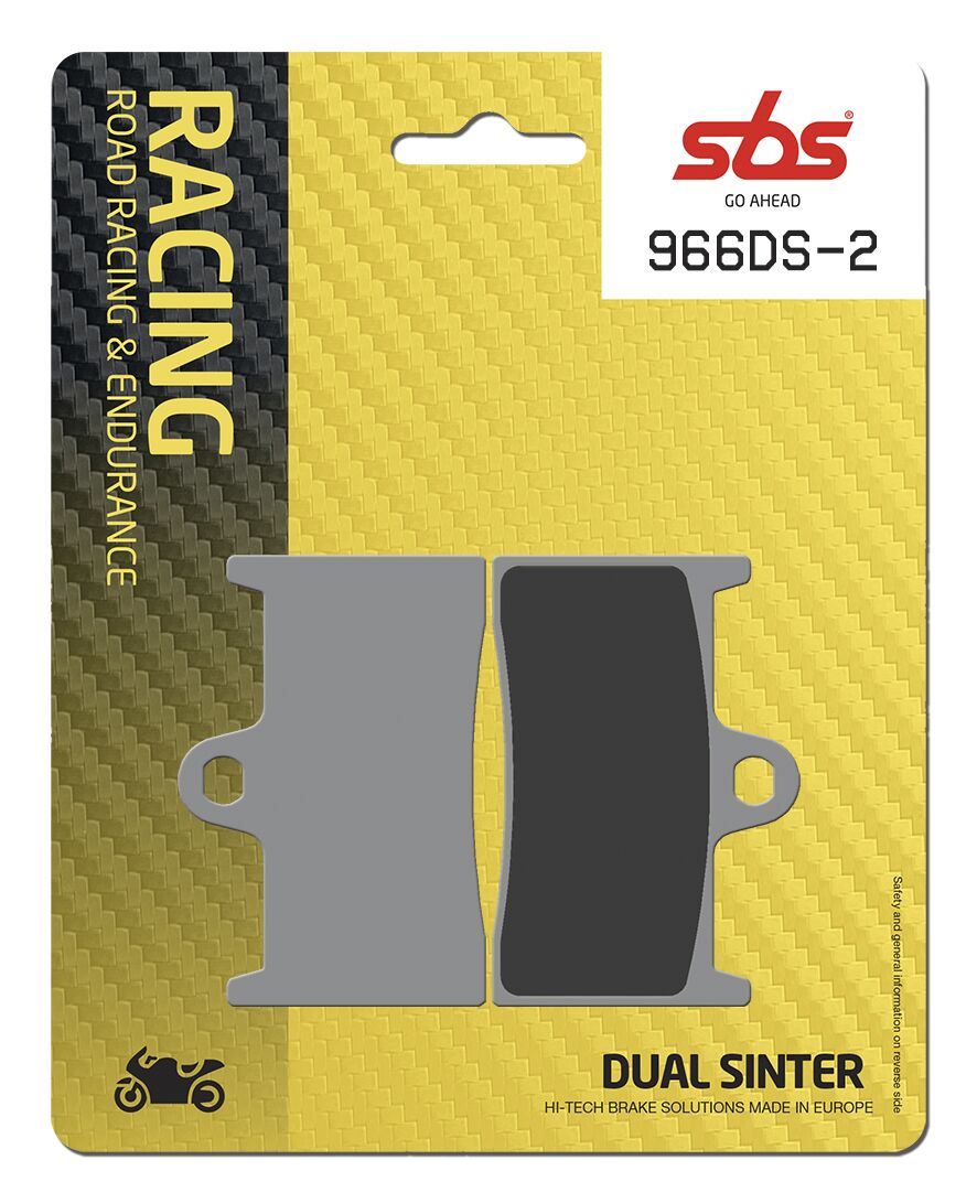 Brake Pad Dual Sinter Road Racing Dynamic Racing Concept Hi-Tech