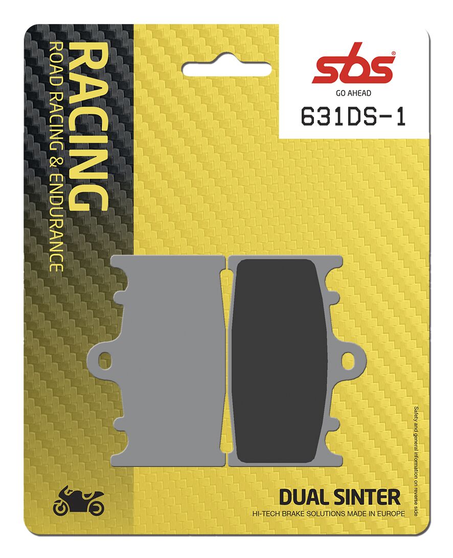 Brake Pads Dual Sinter Road Racing Dynamic Racing Concept Hi-Tech