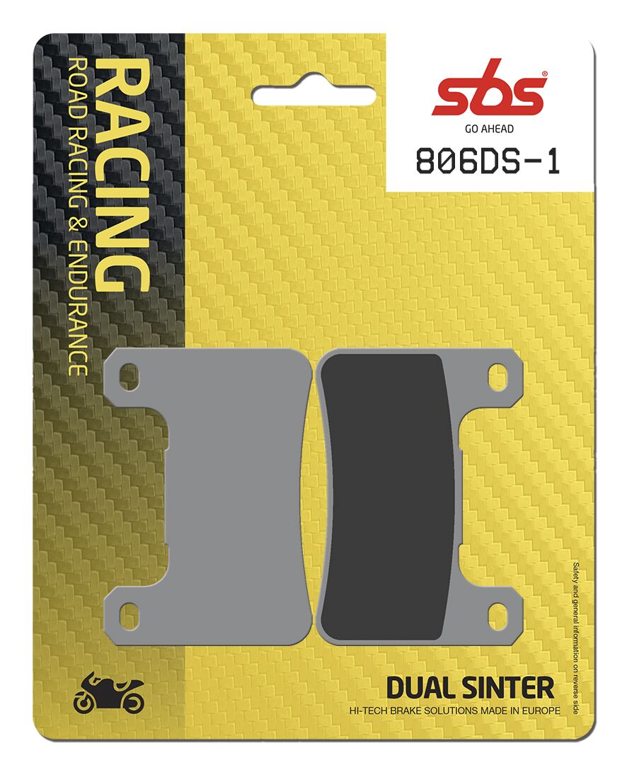 Brake Pads Dual Sinter Road Racing Dynamic Racing Concept Hi-Tech