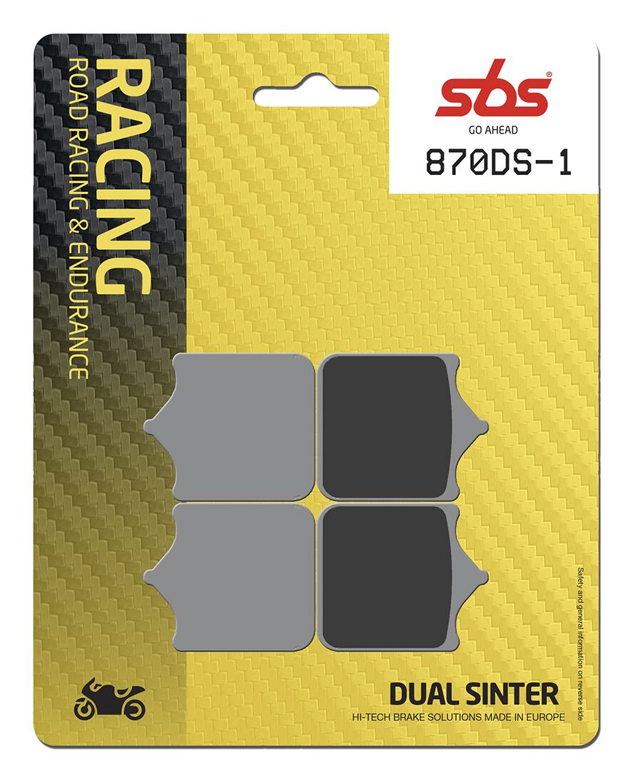 Brake Pads Dual Sinter Road Racing Dynamic Racing Concept Hi-Tech