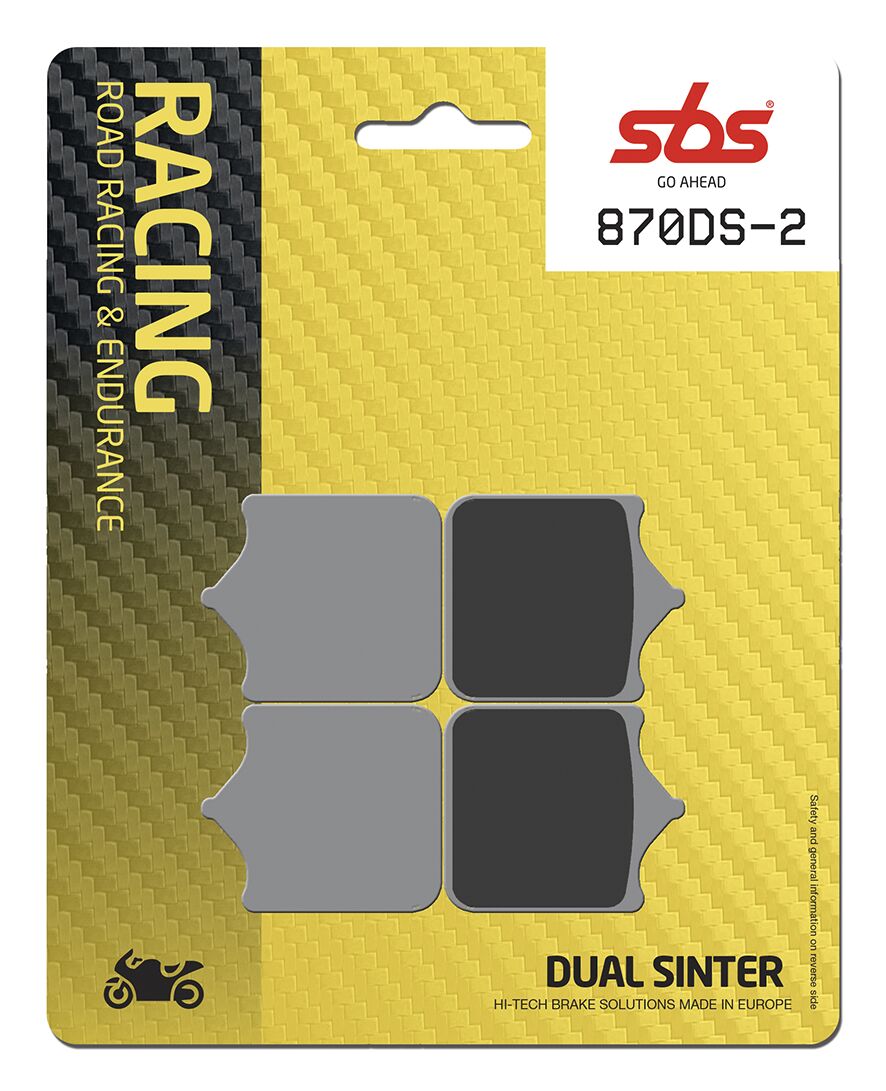 Brake Pads Dual Sinter Road Racing Dynamic Racing Concept Hi-Tech