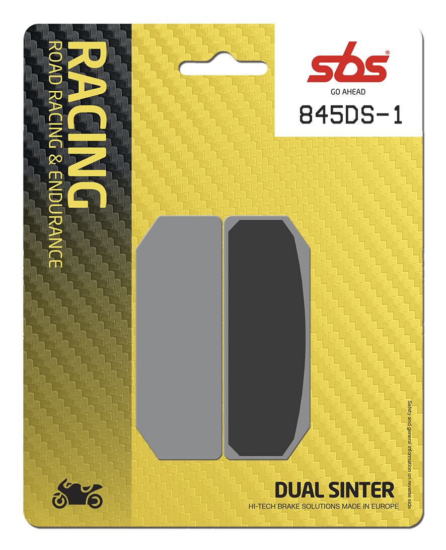 Brake Pads Dual Sinter Road Racing Dynamic Racing Concept Hi-Tech