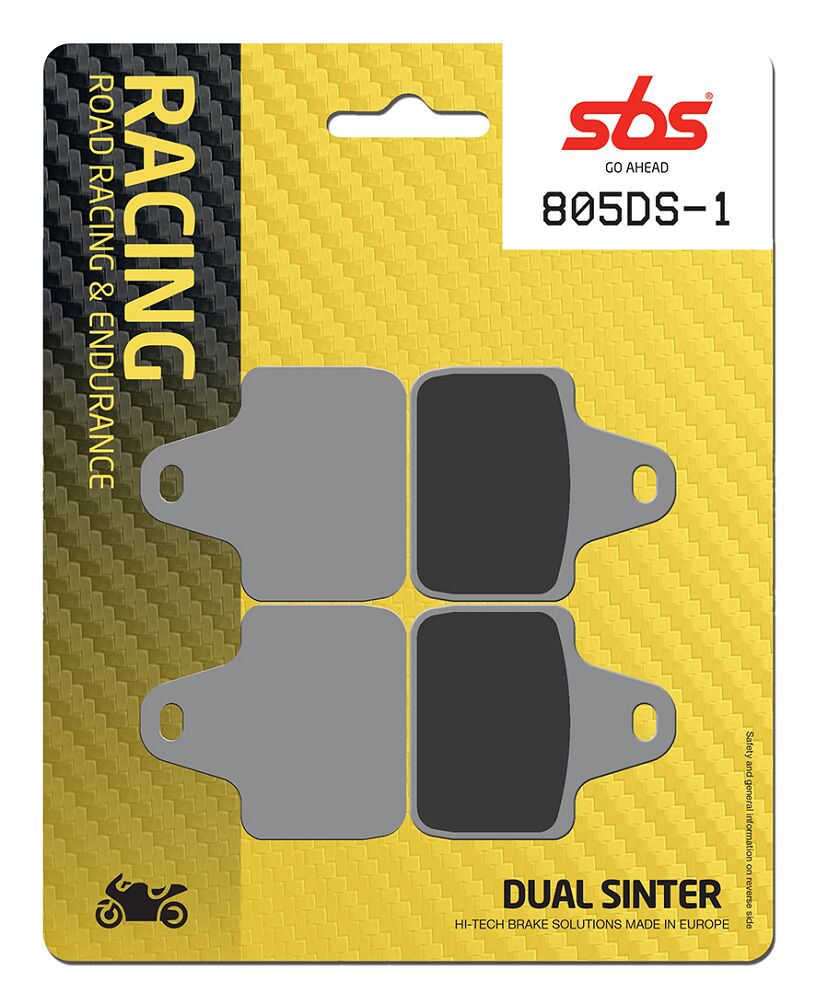 BRAKE PAD DUAL SINTER DYNAMIC RACING CONCEPT