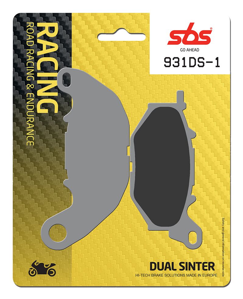 BRAKE PAD DUAL SINTER DYNAMIC RACING CONCEPT