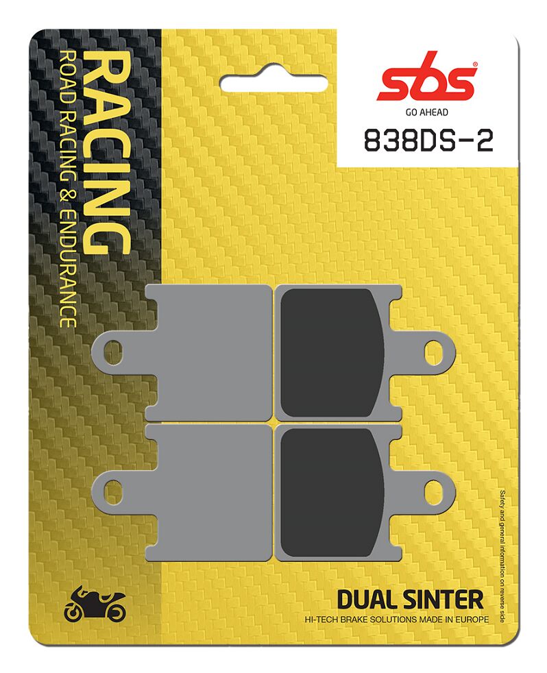 BRAKE PAD DUAL SINTER DYNAMIC RACING CONCEPT
