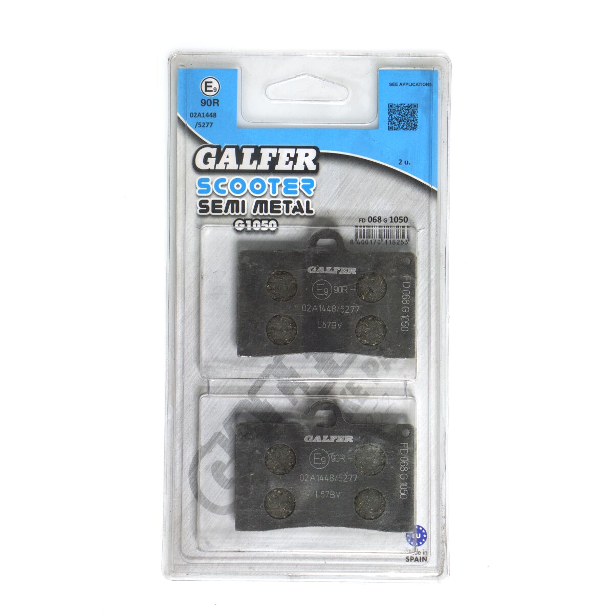 BRAKE PAD SEMI METALLIC SCOOTER