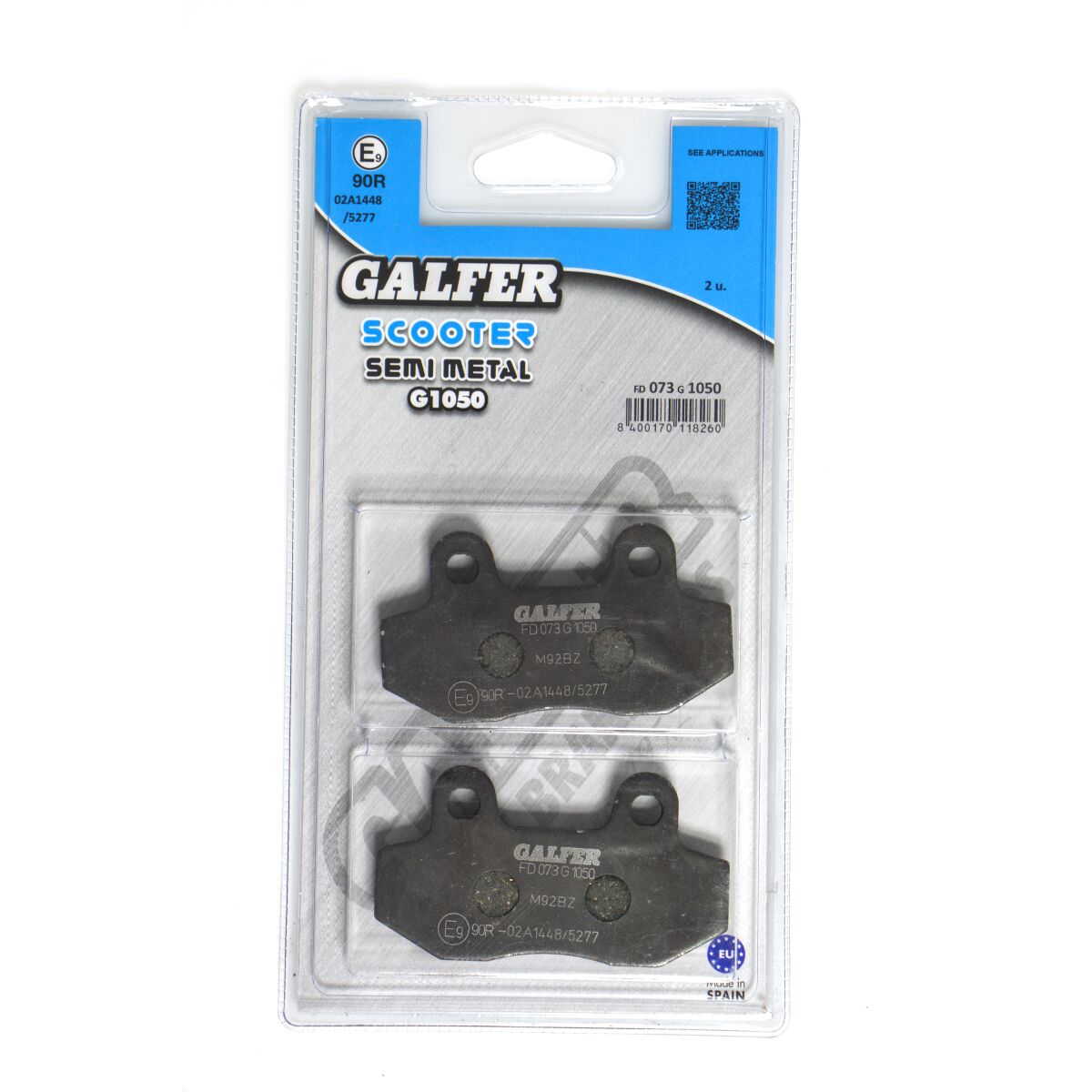 BRAKE PAD SEMI METALLIC SCOOTER