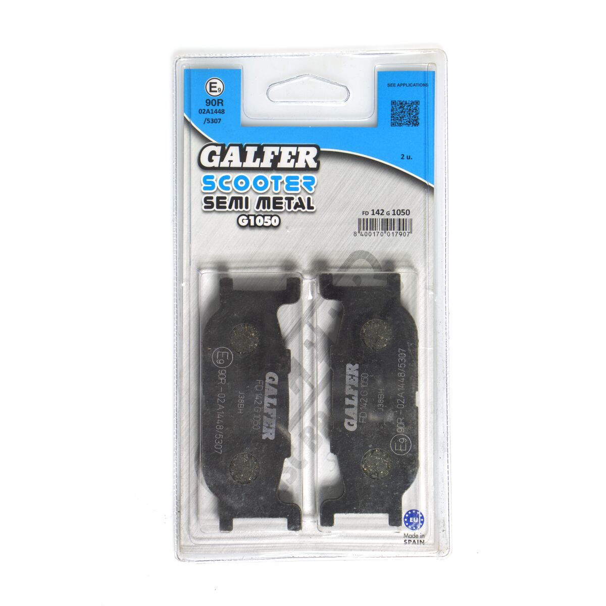 BRAKE PAD SEMI METALLIC SCOOTER