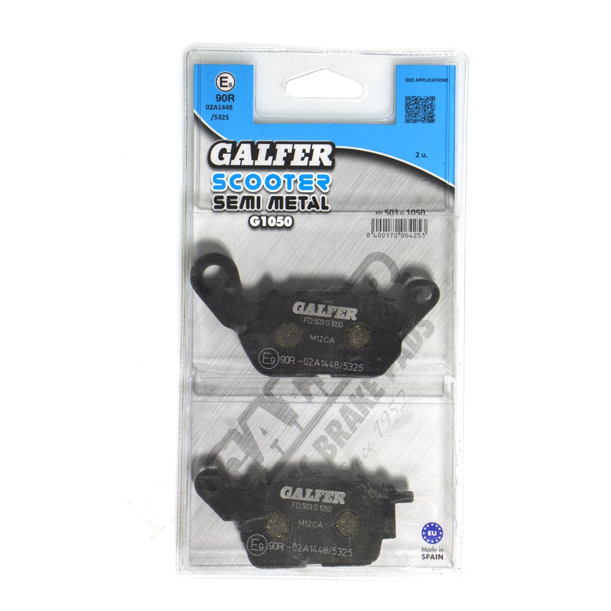 BRAKE PAD SEMI METALLIC SCOOTER