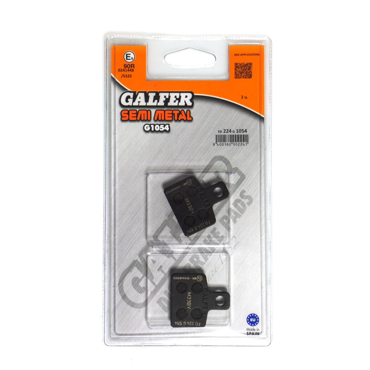BRAKE PAD SEMI METALLIC