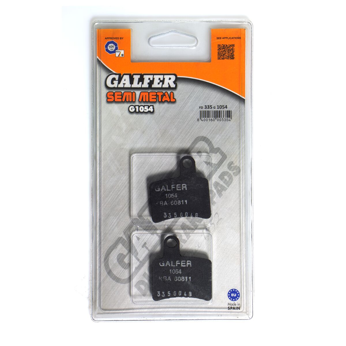 BRAKE PAD SEMI METALLIC