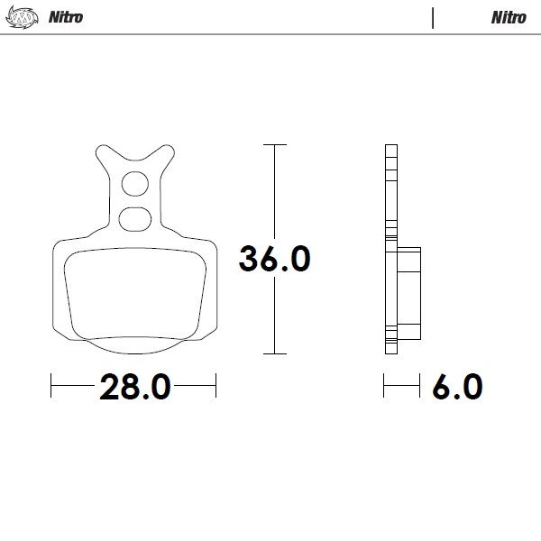 BRAKE PAD NITRO
