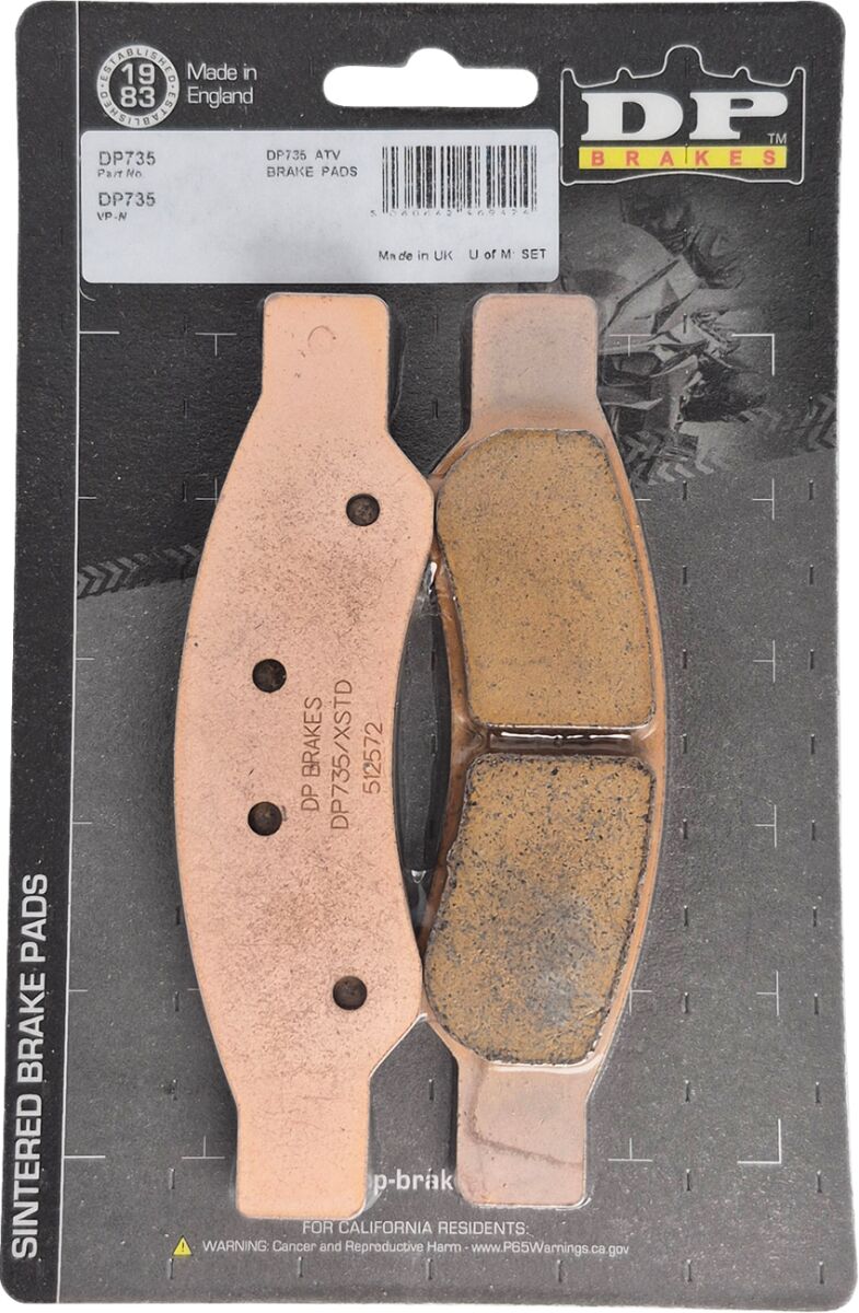 ATV BRAKE PADS MAV 1000R REAR