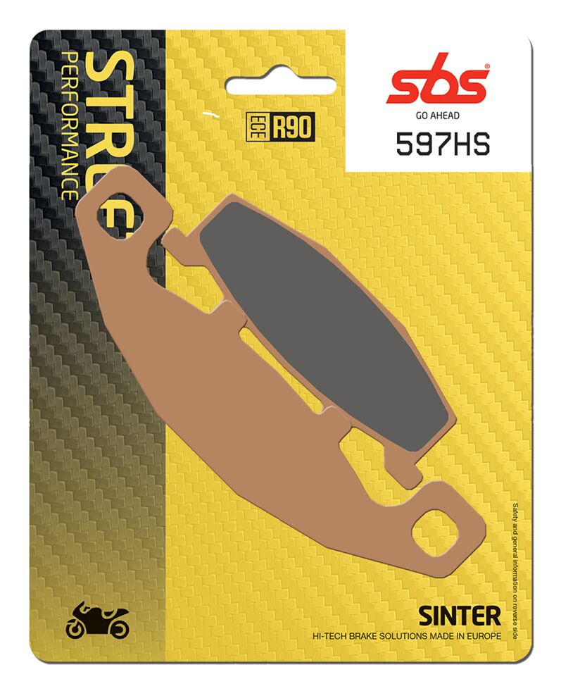 BRAKE PAD HS SINTER STREET