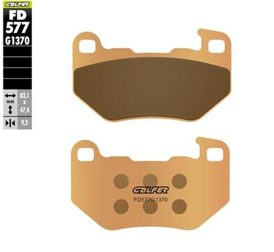 BRAKE PAD SINTER