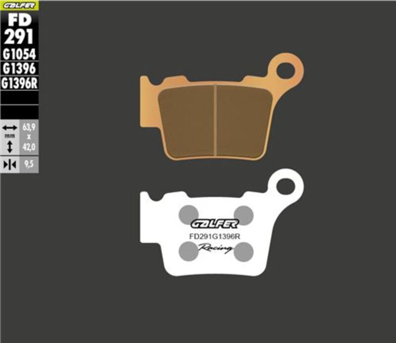 BRAKE PAD SINTER RACING OFFROAD