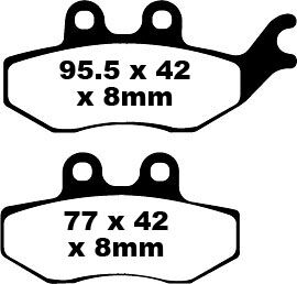 BRAKE PAD FA SERIES ORGANIC