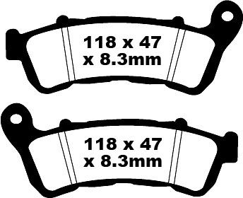 BRAKE PAD FA SERIES ORGANIC