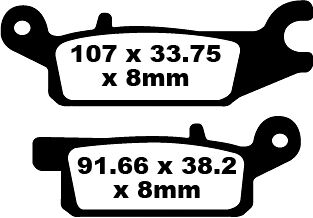 BRAKE PAD FA-TT SERIES CARBON FIBER