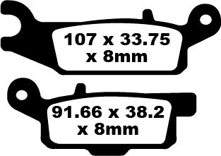 BRAKE PAD FA-TT SERIES CARBON FIBER