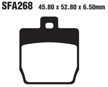 BRAKE PAD SFA SERIES ORGANIC