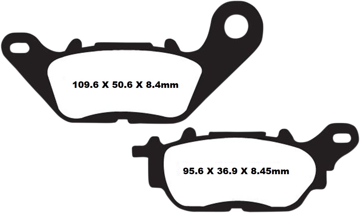 BRAKE PAD SFA SERIES ORGANIC