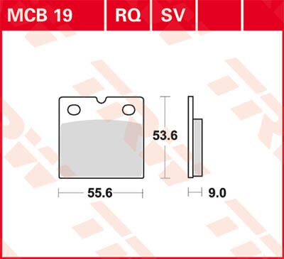 BRAKE PAD ALLROUND ORGANIC STANDARD