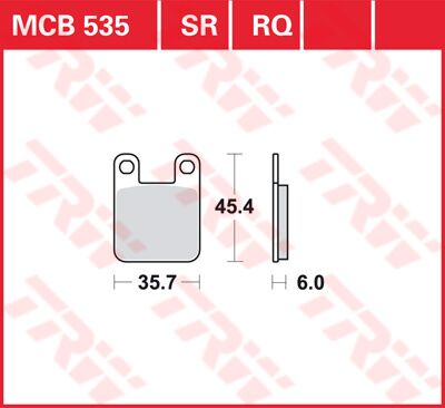 BRAKE PAD ALLROUND ORGANIC STANDARD