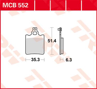 BRAKE PAD ALLROUND ORGANIC STANDARD