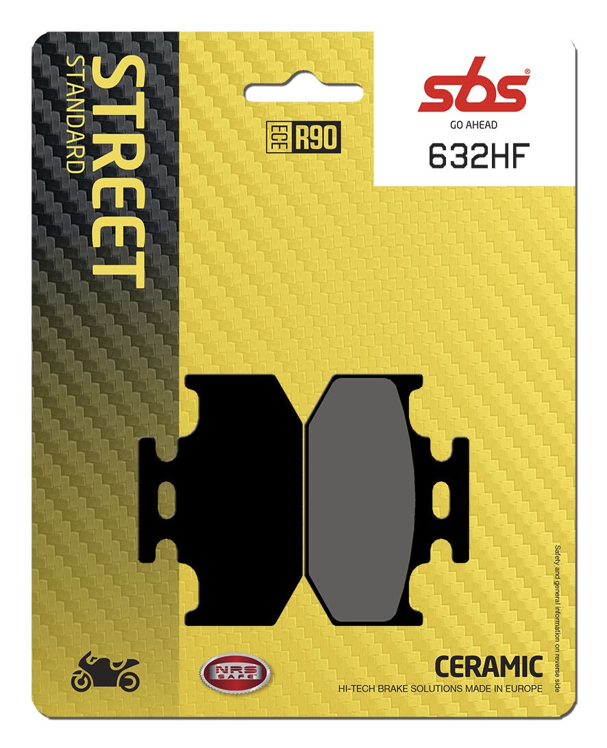 BRAKE PAD SBS 632HF