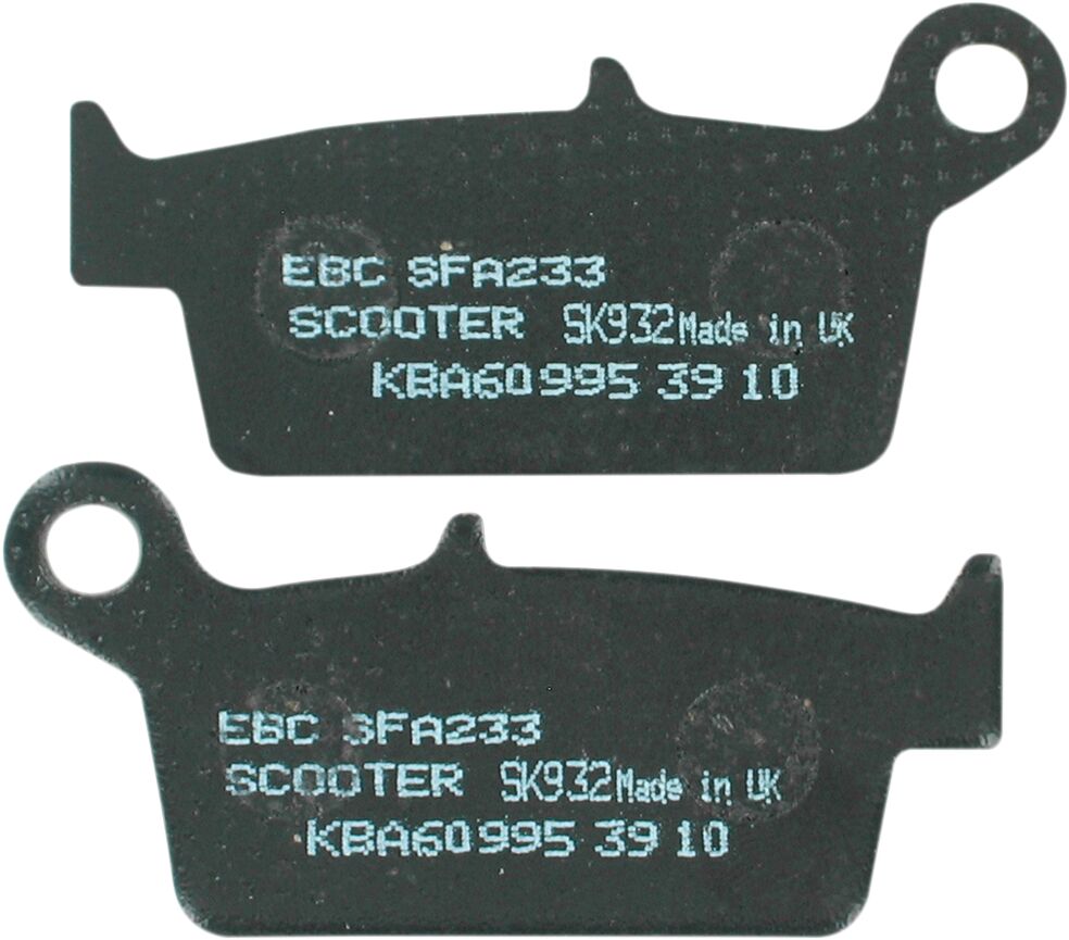 BRAKE PAD SFA SERIES ORGANIC