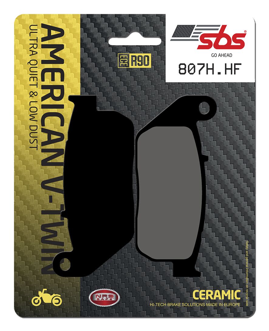 BRAKE PAD SBS 807H.HF