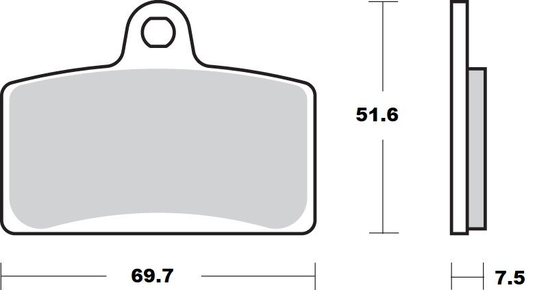 BRAKE PAD CERAMIC