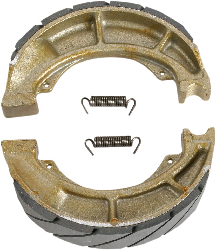 BRAKE SHOE WATER GROOVED SERIES ORGANIC