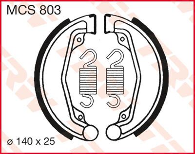 BRAKE SHOES STANDARD
