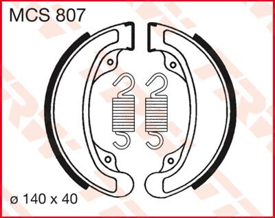 BRAKE SHOES STANDARD