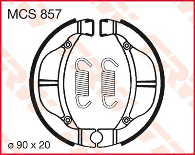 BRAKE SHOES STANDARD
