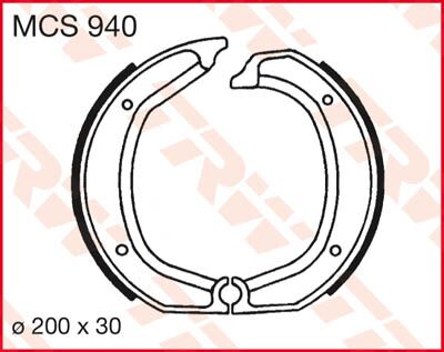 BRAKE SHOES STANDARD