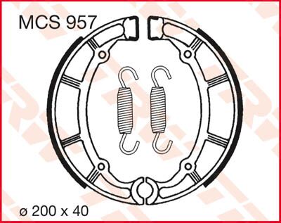 BRAKE SHOES STANDARD