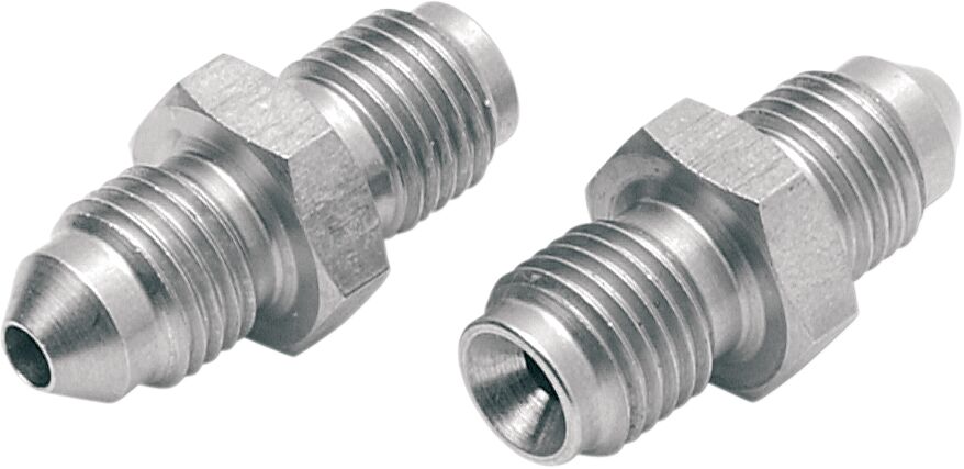 BRAKELINE ADAPTER FOR AN-03 HOSE STAINLESS-STEEL 2x MALE 3/8x24 JIC/UNF TO 3/8x24 JIC/UNF INVERTED