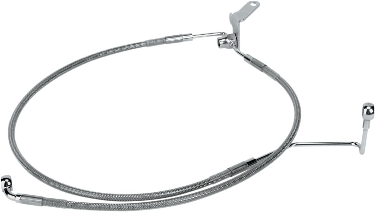 REAR BRAKE LINE STAINLESS STEEL 3" EXTENDED