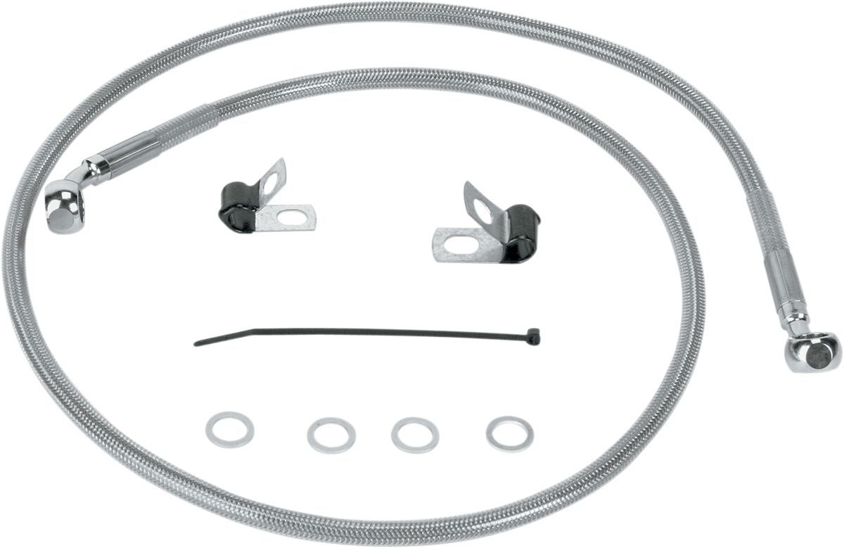 FRONT BRAKE LINE STAINLESS STEEL
